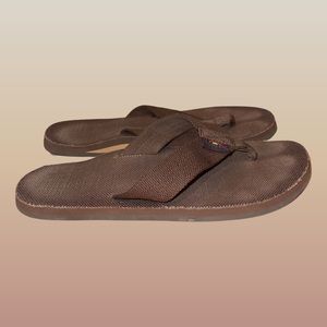 Rainbow Womens Hemp Flip Flop Sandals sz 5.5-6.5